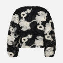 Co Couture FleurCC Fluffy Blouse Black