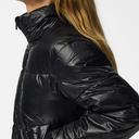 Pieces PCAmilia Short Puffer Jacket PWP Black