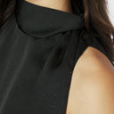 Neo Noir Veda Heavy Sateen Bedaz Top Black