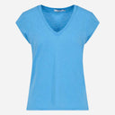Coster Copenhagen CCH1101 V-Neck T-Shirt 539 Storm Blue