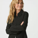 Neo Noir Bertha Structure Blouse Black