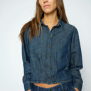 Mos Mosh MMArles Pagato Shirt Dark Blue