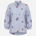 J By J 82422 Embroidery Shirt Light Blue