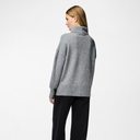Pieces PCMalou LS Rollneck Knit Noos Medium Grey Melange