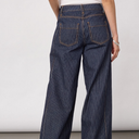 Co Couture SiggaCC Stripe Pant Denim Blue