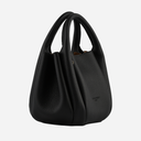 Pourchet Paris 26101 Citrouille Small Leather Bag Noir