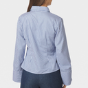 Neo Noir Fenli Check Shirt Blue