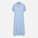 J BY J 8504 Long Tunic Dress Blue