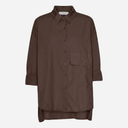 Amaze CPH Sylvia Oversized Shirt Coffee