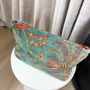 Annavii Lela Large Cosmetic Bag Green