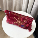 Annavii Maya Cosmetic Bag Dark Red