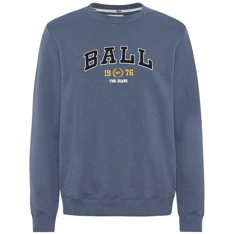 BALL L. TAYLOR SWEATSHIRT BLÅ