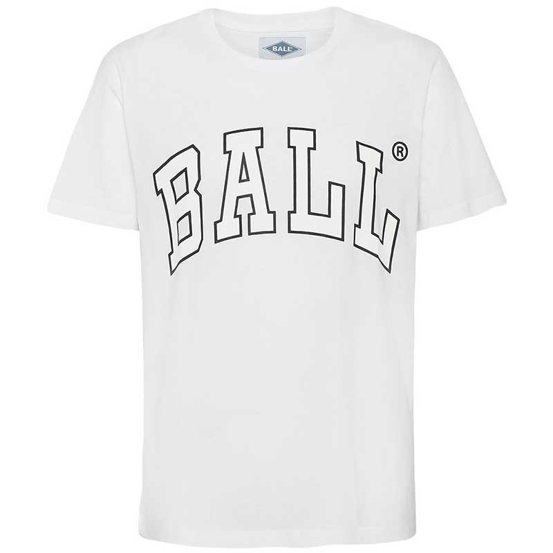 BALL R. DAVID T-SHIRT HVID