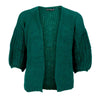 BLACK COLOUR BCCASEY PUFF SLEEVE CARDIGAN GRØN