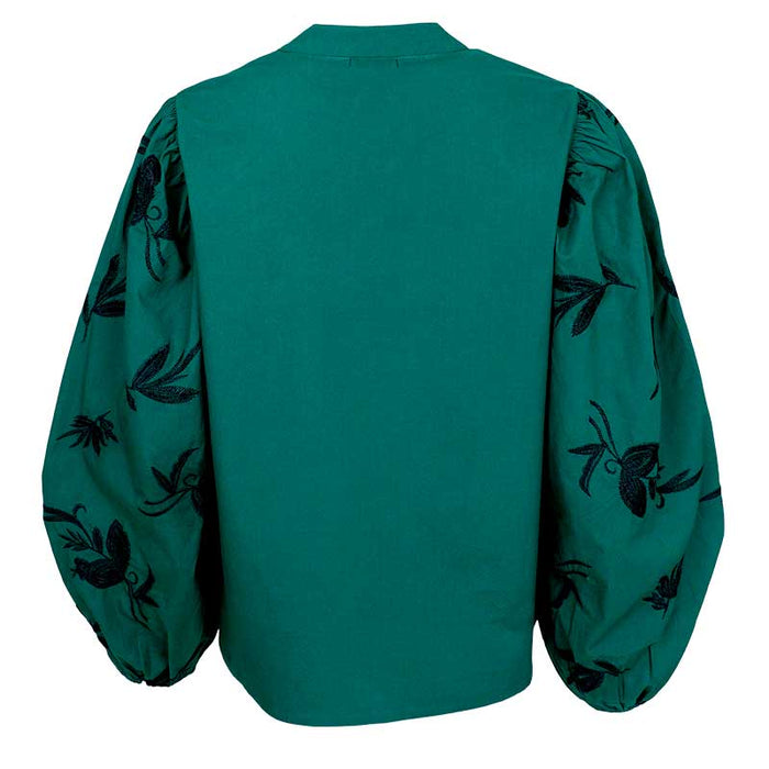 BLACK COLOUR BCMAREN SHIRT BLOUSE GRØN-J BY J Fashion