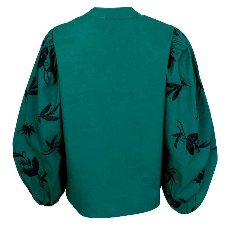 BLACK COLOUR BCMAREN SHIRT BLOUSE GRØN