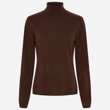 Btf-cph Karin Cashmere strik i brun-1