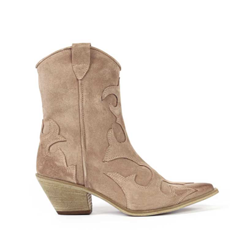 BUKELA CLOUD SUEDE BOOTS SAND