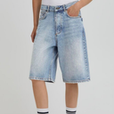 Ball BASaga MW Denim Shorts Medium Blue Indigo