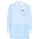 Ball BALia Button Together Shirt Powder Blue - J BY J Fashion