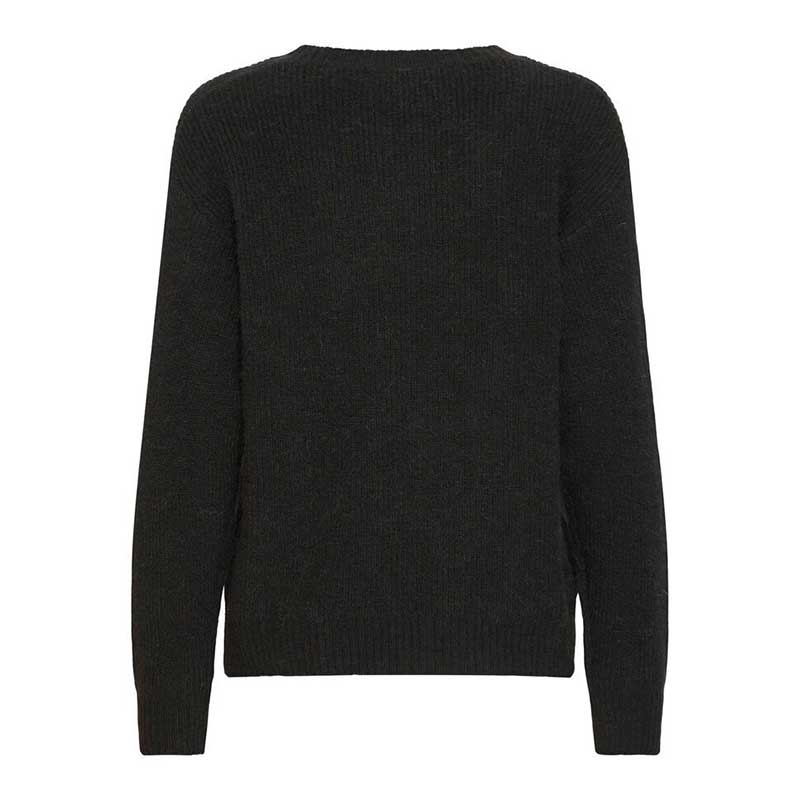 Ball BAStacy Rib Logo Pullover Black