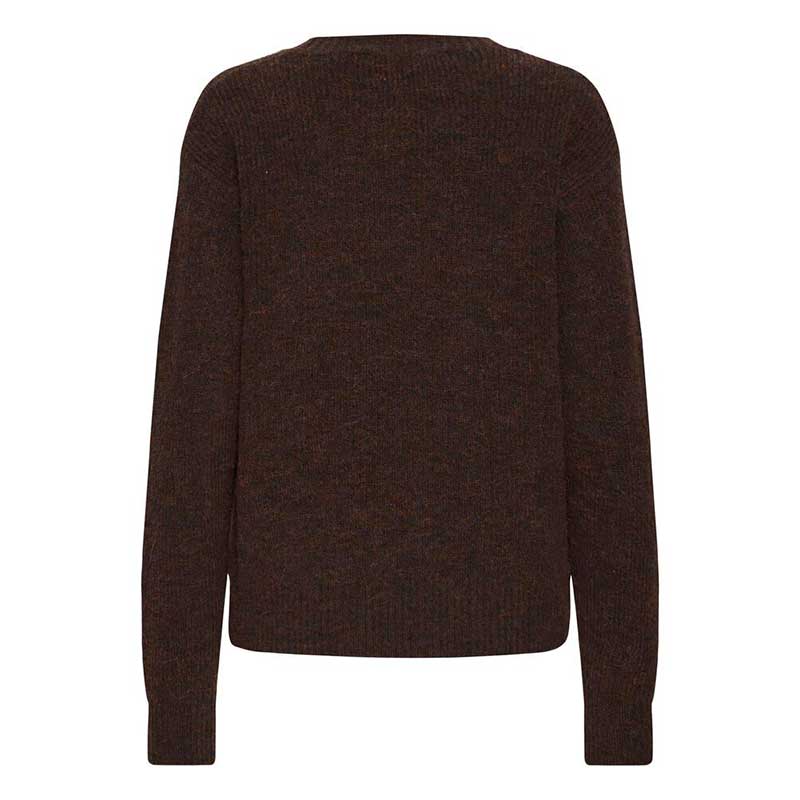 Ball BAStacy Rib Logo Pullover Coffee Bean