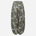 Black Colour BCAlly Balloon Pant Army Camouflage