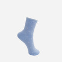 Black Colour BCAmora Sock Light Blue