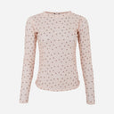 Black Colour BCAnnie Mesh Blouse Powder Dot