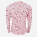 Black Colour BCAnnie Mesh Blouse Rose Dot