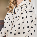 Black Colour BCEllie Shirt Jacket White Dot