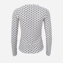 Black Colour BCJennie Dotted Mesh Blouse Off White