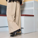 Black Colour BCMilano Wideleg Pant Creme Stripe