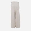 Black Colour BCMilano Wideleg Pant Creme Stripe