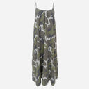 Black Colour BCMinna Strap Dress Camouflage
