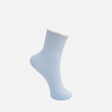 Black Colour BCTiki Sock Light Blue
