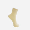 Black Colour BCTiki Sock Light Yellow