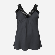 Black Colour BCBea Black Lace Top Dk. Grey