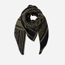 Black Colour BCBex Triangle Scarf Army