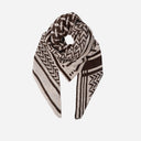 Black Colour BCBex Triangle Scarf Mocca