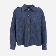 Black Colour BCBox Shirt Jacket Navy Denim