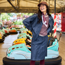 Black Colour BCBox Shirt Jacket Navy Denim