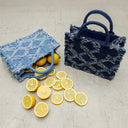 Black Colour BCCoco Denim Shopper Bag Denim Blue - J BY J Fashion