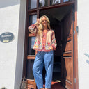 Black Colour BCDahlia Blouse Creme