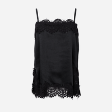 Black Colour BCEvie Lace Strap Top Black - J BY J Fashion
