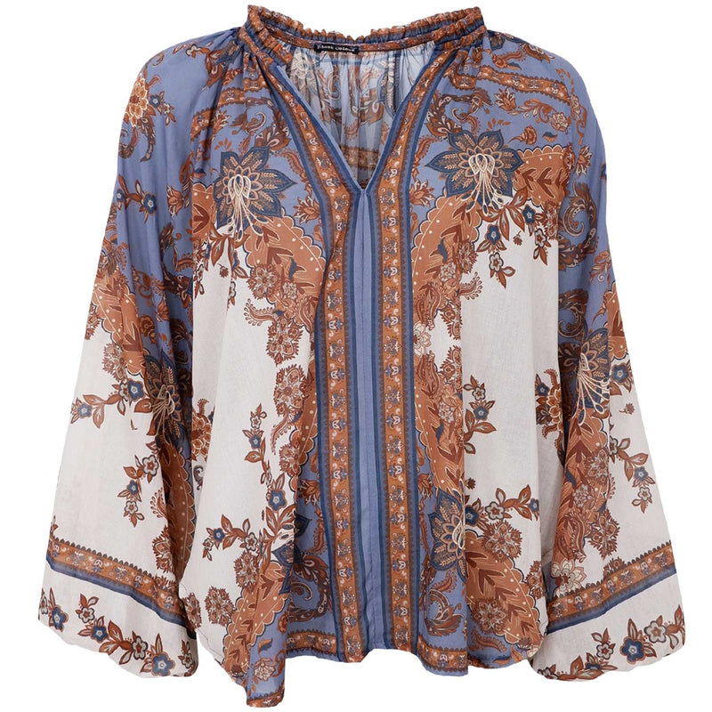 Black Colour BCIndigo Blouse Blue