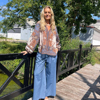 Black Colour BCIndigo Blouse Blue