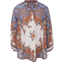 Black Colour BCIndigo Blouse Blue
