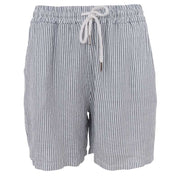 Black Colour BCMelina Linen Shorts Grå - J BY J Fashion