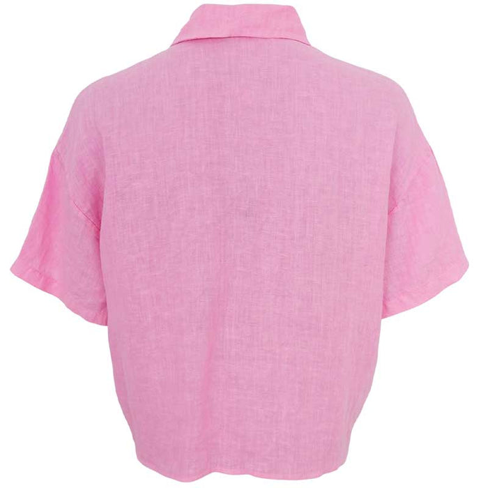 Black Colour BCMelina Short Shirt Pink - J BY J Fashion